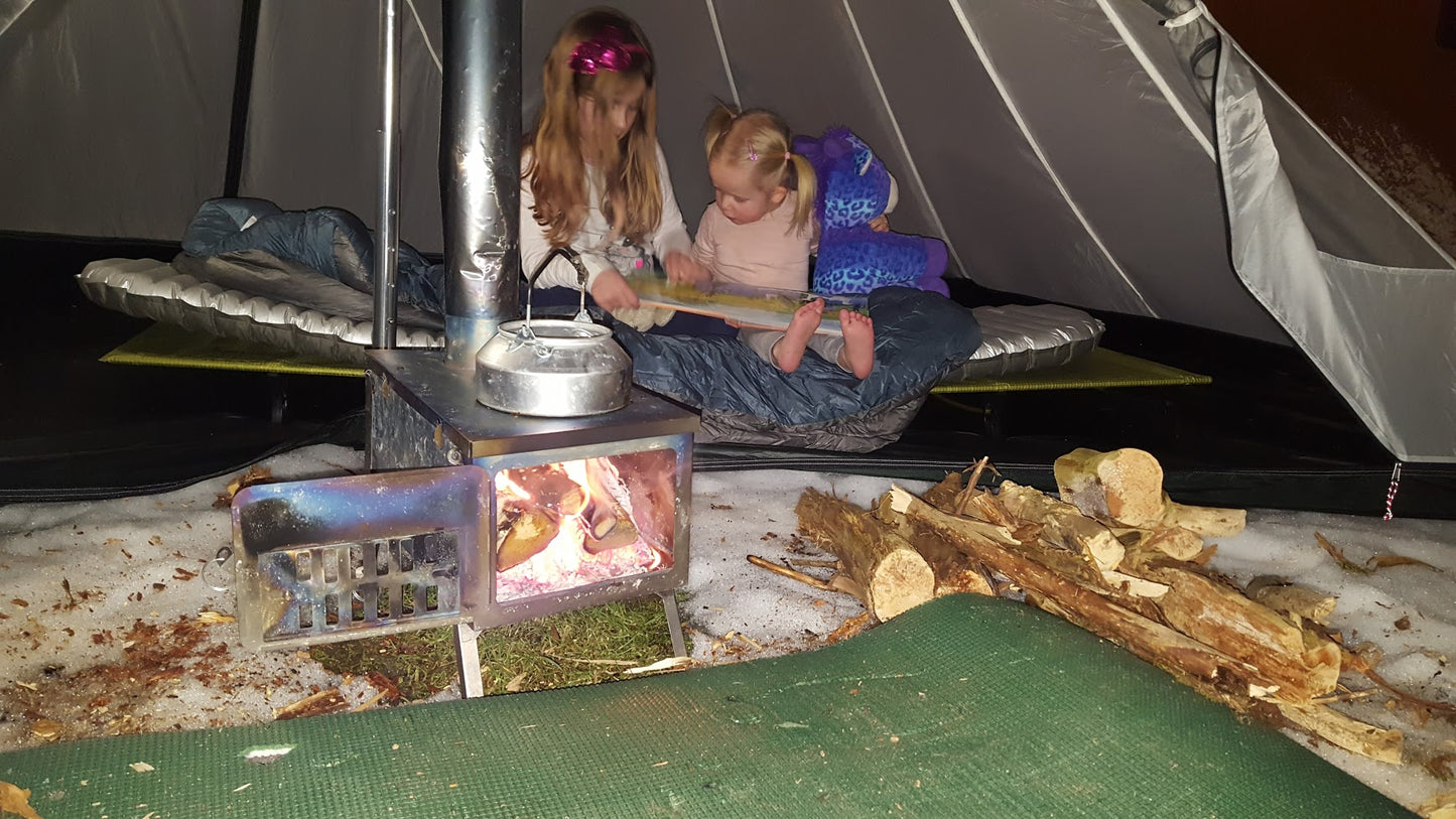 NORTENT Ultralight Titanium Tent Stove