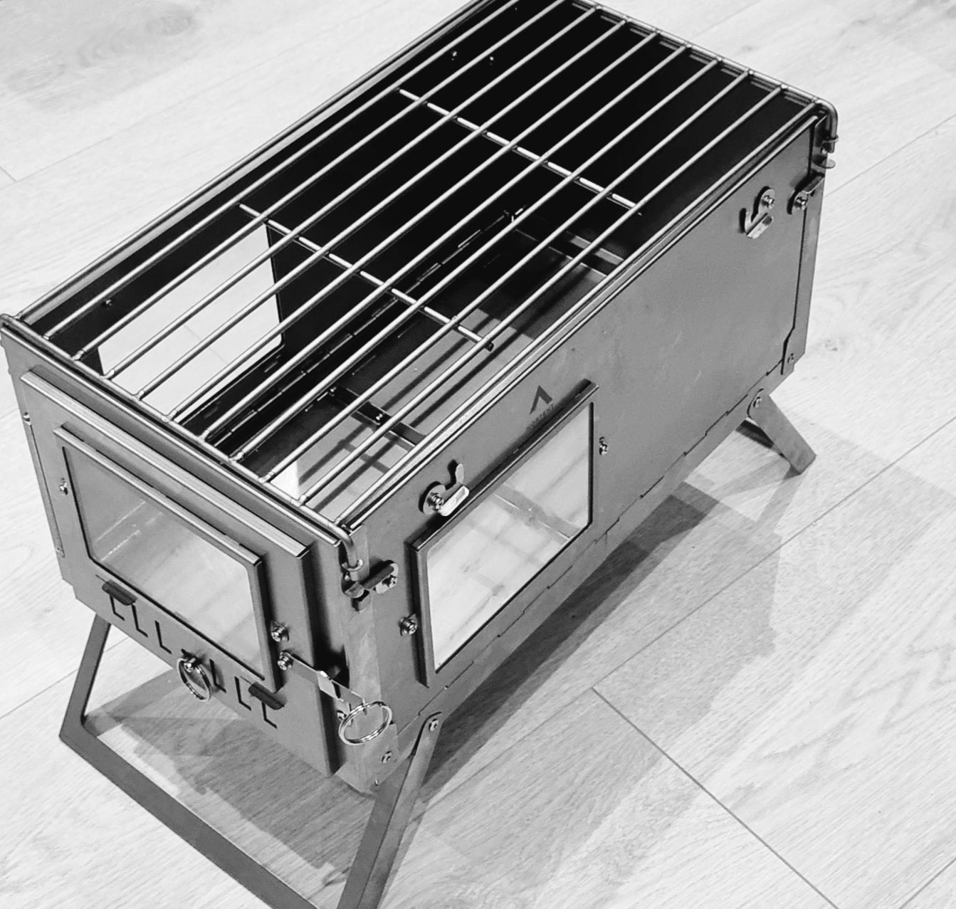 NORTENT Ultralight Titanium Tent Stove Exclusive Side Shelf & Grill