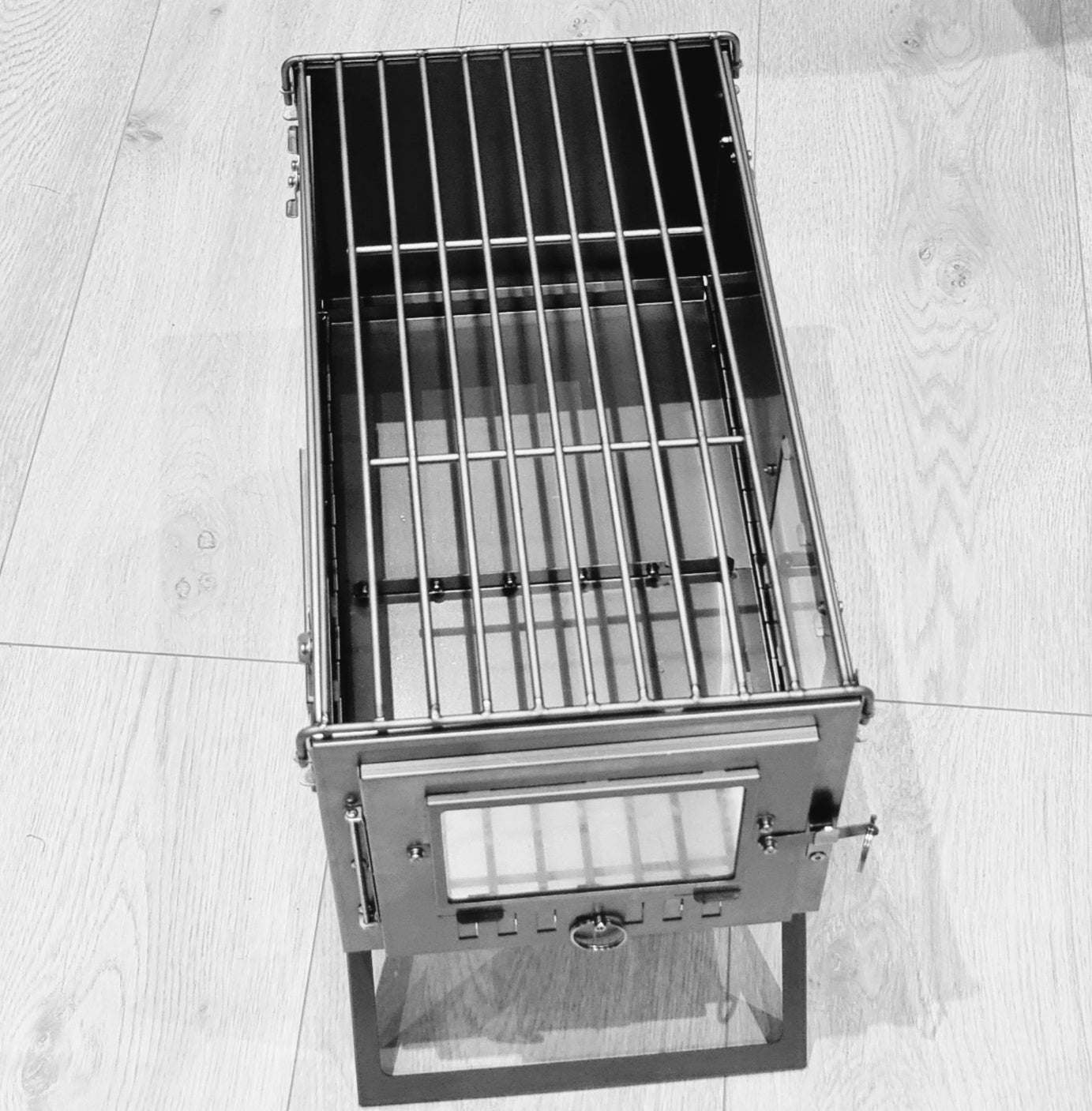 NORTENT Ultralight Titanium Tent Stove Exclusive Side Shelf & Grill