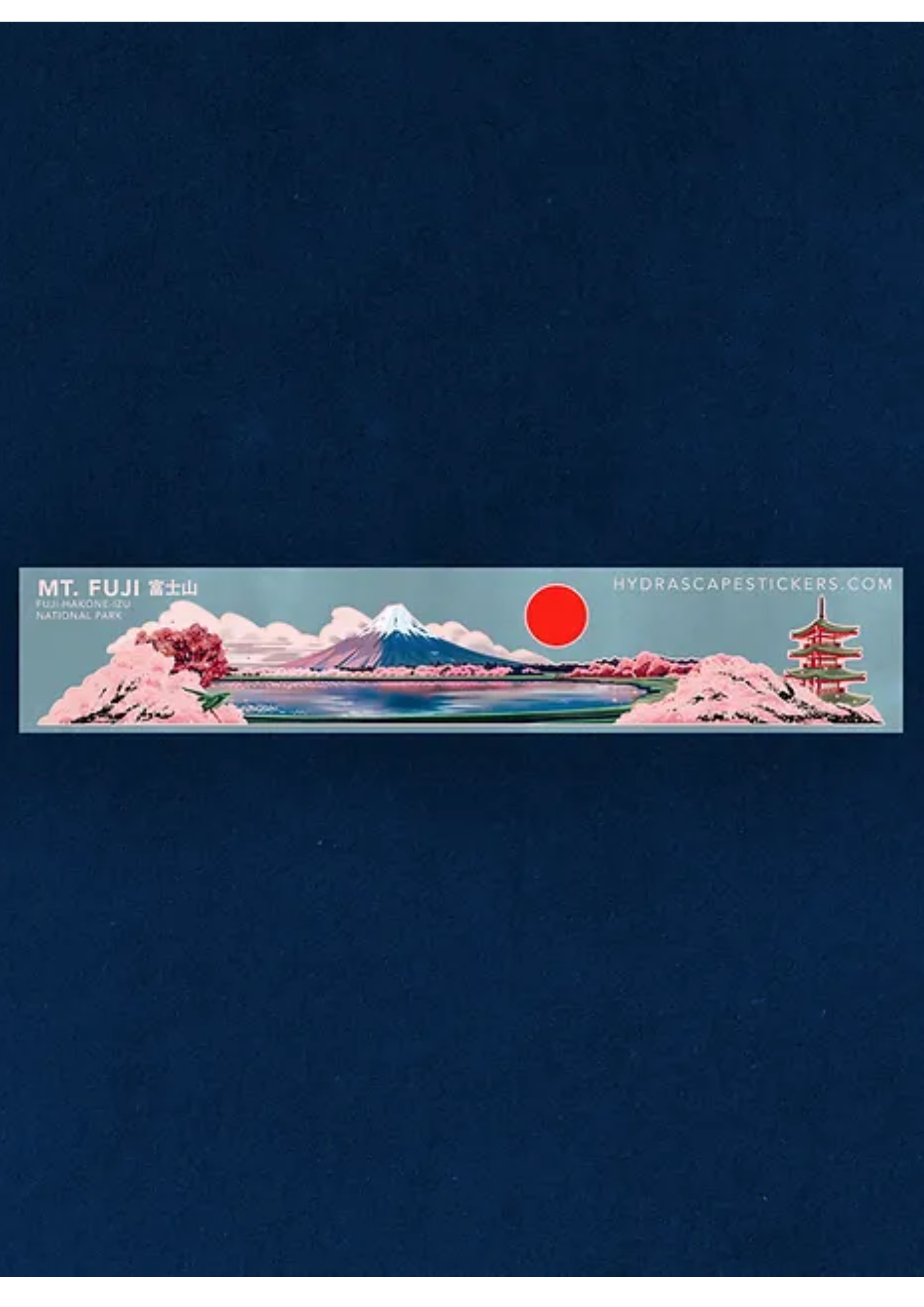 Mt. Fuji Miniscape Sticker JAPAN edition ハイドラスケープ ステッカー