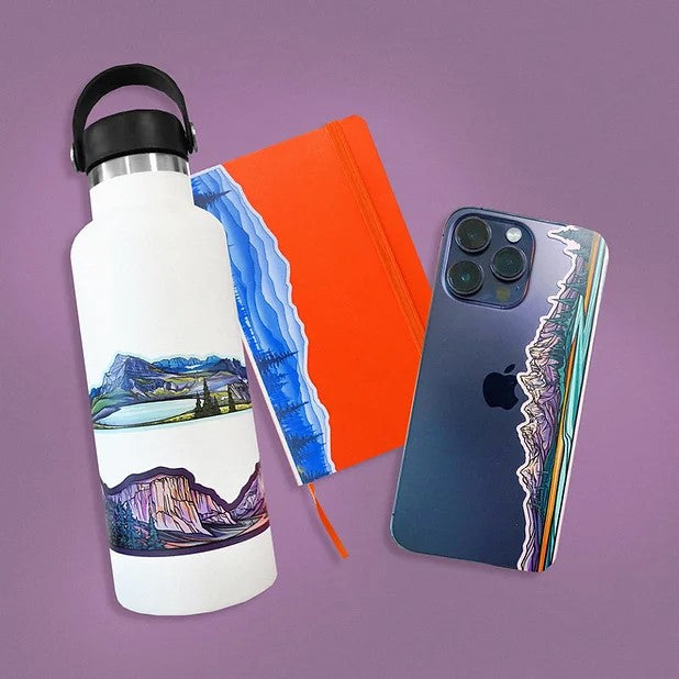 Hydrascape Stickers Joshua Tree National Park Miniscape Sticker