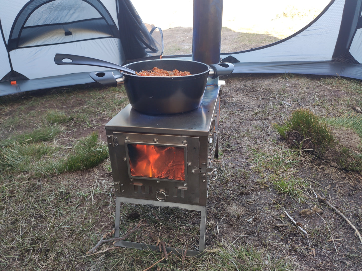 NORTENT Ultralight Titanium Tent Stove