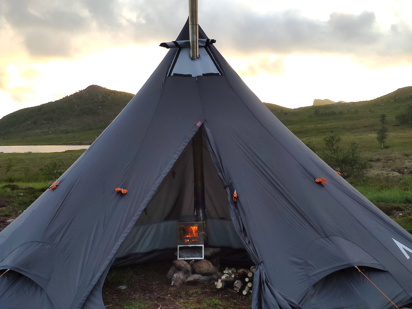 NORTENT Ultralight Titanium Tent Stove
