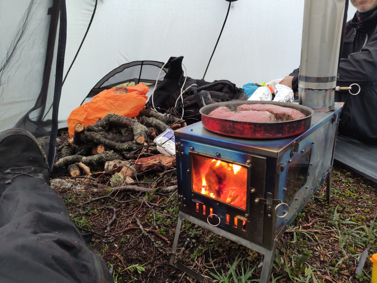 NORTENT Ultralight Titanium Tent Stove