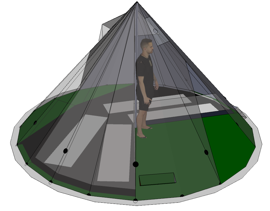 NORTENT Lavvo6 Inner tent – Ablaze NORTENT Lavvo6 Inner tent – Ablaze