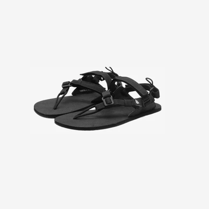 PYOPPFLEDGE　Jejak Lite Barefoot Flip Flops  (Black On Black)