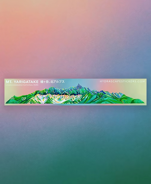 Hydrascape Stickers Mount Yarigatake  Miniscape Sticker®