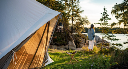 ELLIS CANVAS TENT The Prairie Tent 10ftx10ft -Removable floor