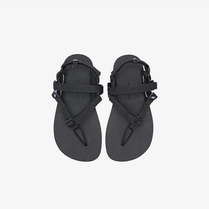Jejak All Terrains Barefoot Flip Flops X Tirta　Black On Black
