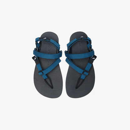 PYOPPFLEDGE　Jejak Lite Barefoot Flip Flops  (Blue On Black)