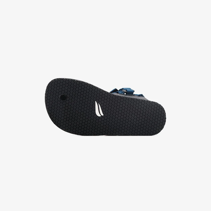 PYOPPFLEDGE　Jejak Lite Barefoot Flip Flops  (Blue On Black)