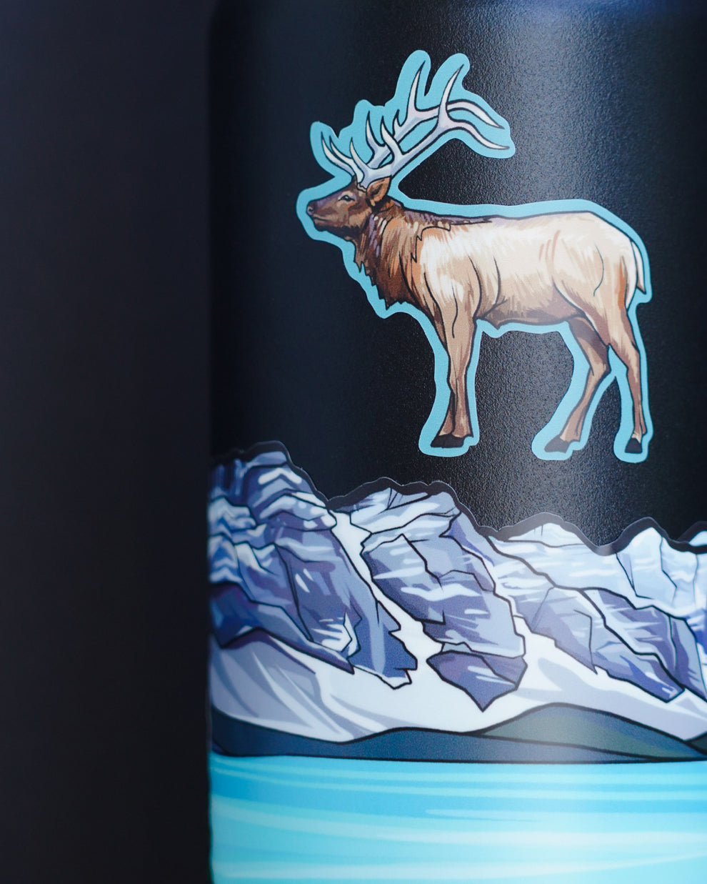 Hydrascape Stickers Banff National Park Infinity Sticker – Ablaze