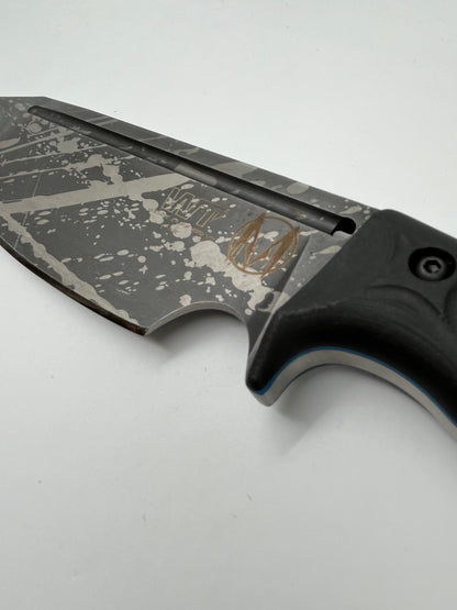 WTG Nomad Field Knife Splatter