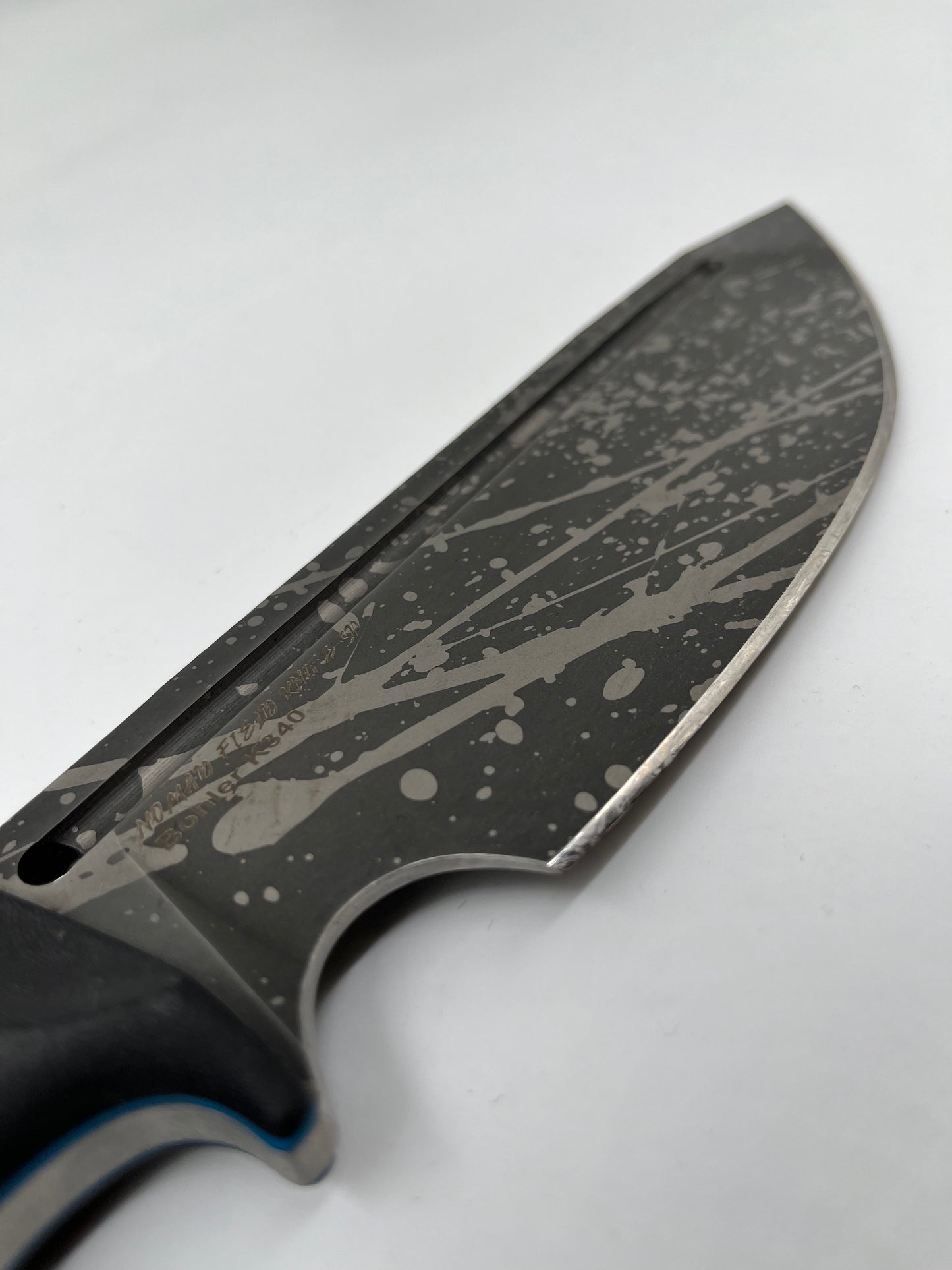 WTG Nomad Field Knife Splatter