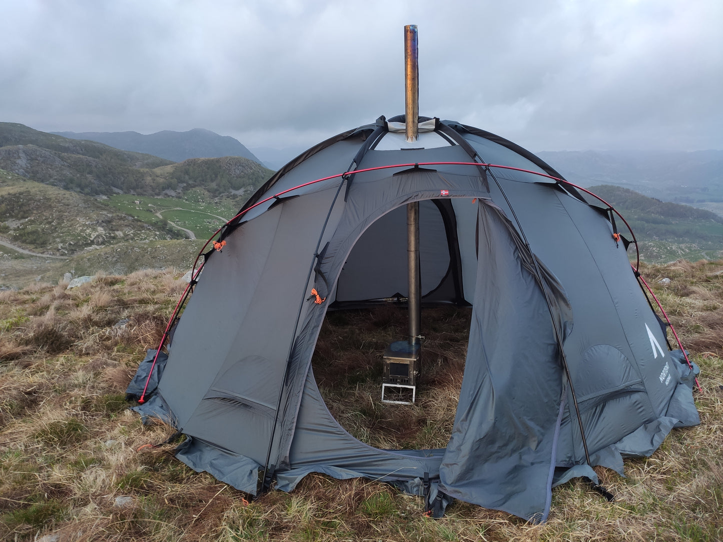 NORTENT Ultralight Titanium Tent Stove 