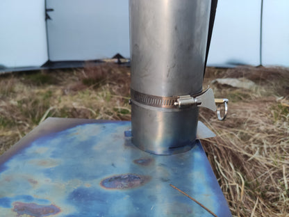 NORTENT Ultralight Titanium Tent Stove 