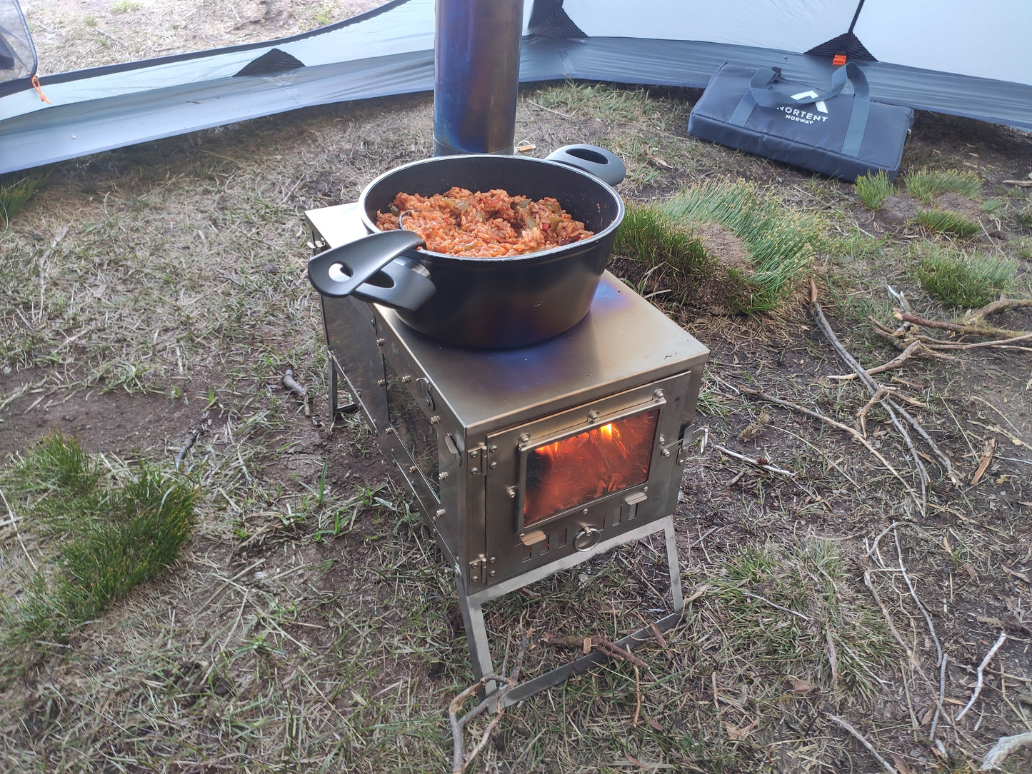 NORTENT Ultralight Titanium Tent Stove 