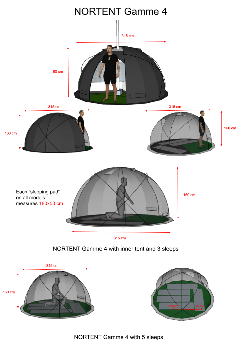 NORTENT Gamme4 ARCTIC / EXTREME