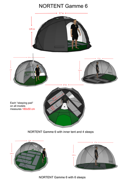 NORTENT Gamme6 ARCTIC / EXTREME