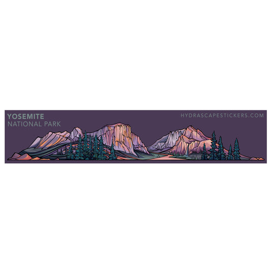 Hydrascape Stickers Yosemite National Park Miniscape Sticker