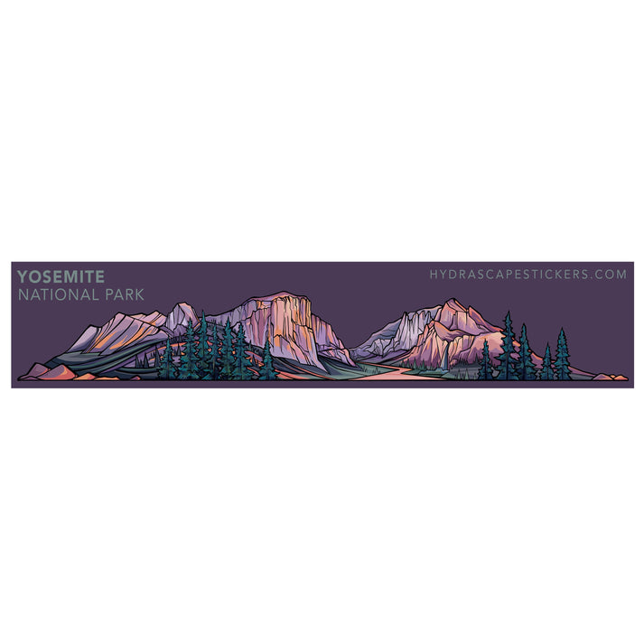 Hydrascape Stickers Yosemite National Park Miniscape Sticker – Ablaze