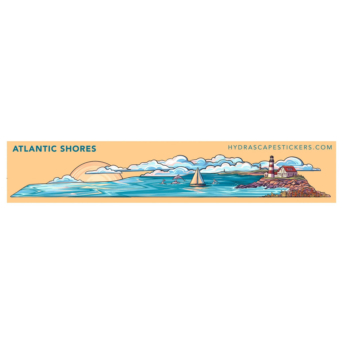 Hydrascape Stickers Atlantic Shores Miniscape Sticker