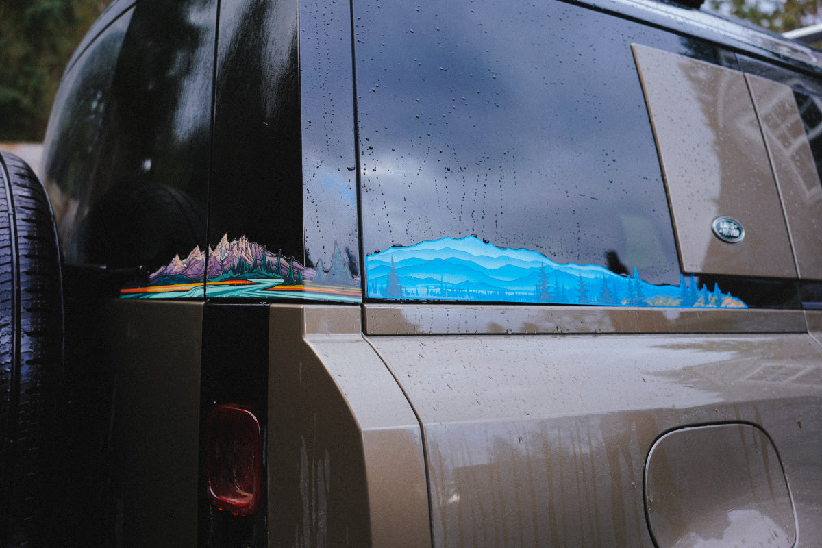 Hydrascape Stickers Appalachian Mountains Infinity Sticker